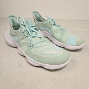 Nike Free RN 5.0 Sneakers Women's Size 10 AQ1316-301 Ocean Cube Workout Yoga